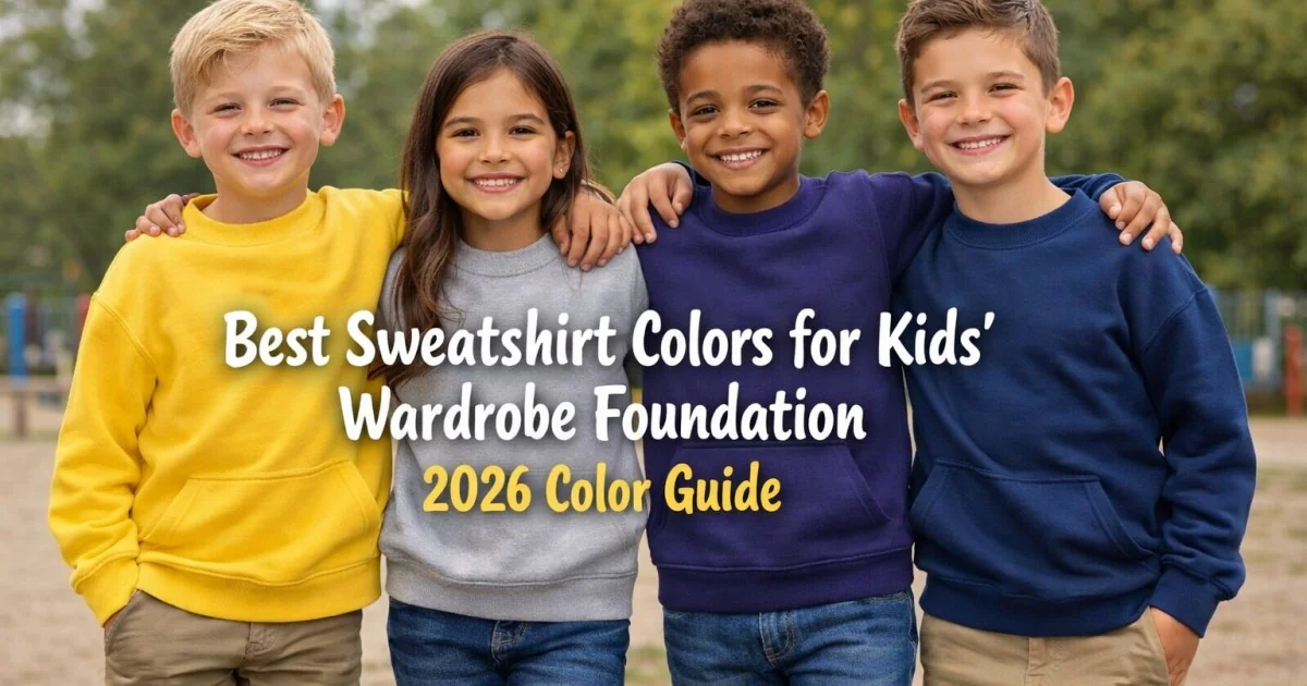 best sweatshirt colors to build your wardrobe around