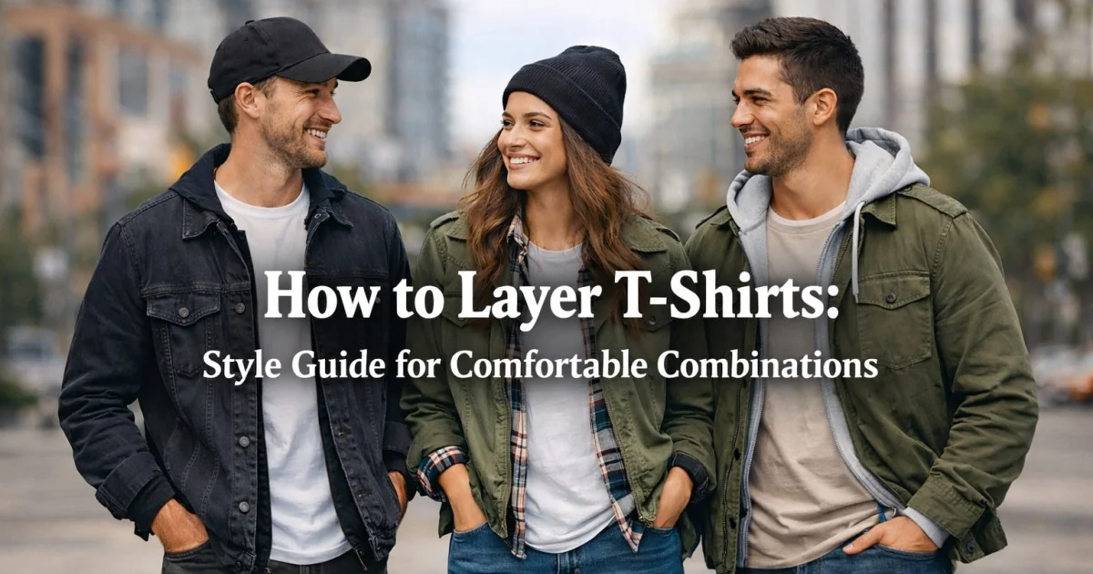 how to layer t-shirts for maximum style and comfort