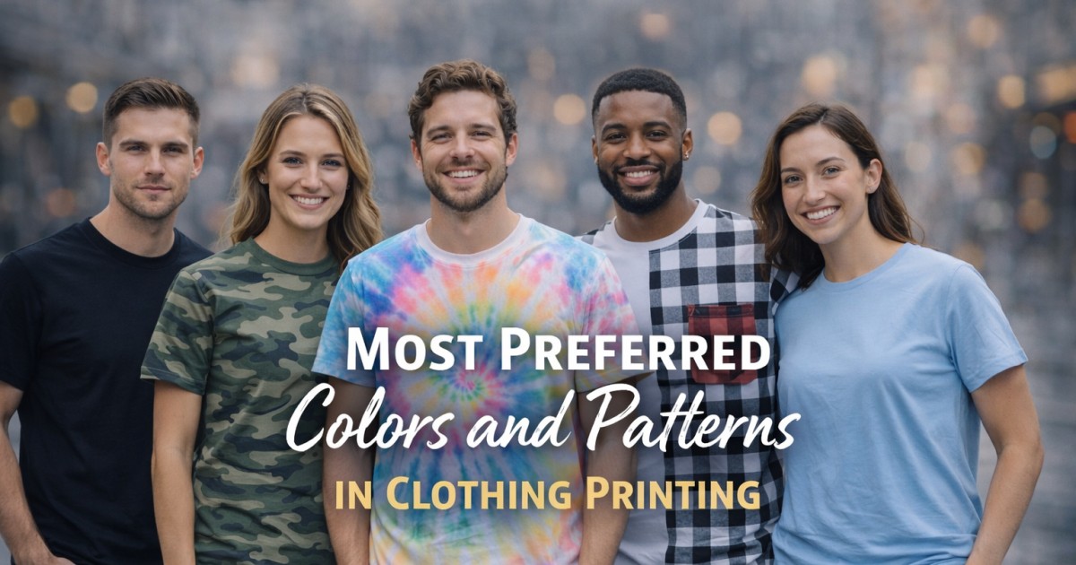 Clothes Color Pattern Most Preferred Colors and Patterns in Clothing Printing - Ultimate Guide