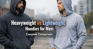 best heavyweight vs lightweight hoodies for men
