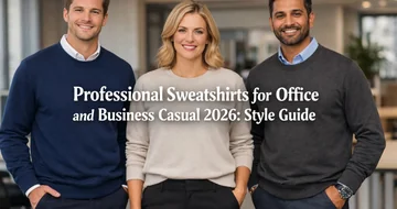 Best Sweatshirts for the Office and Business Casual