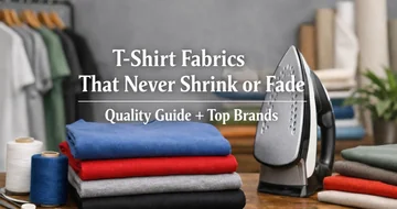 best t-shirt fabrics that won't shrink or fade