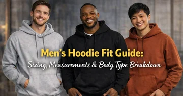 how men can choose the right hoodie fit