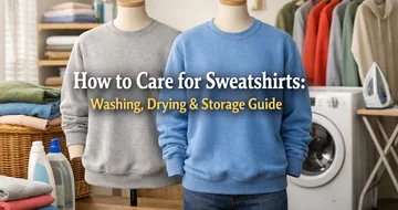 how to care for sweatshirts to extend their lifespan