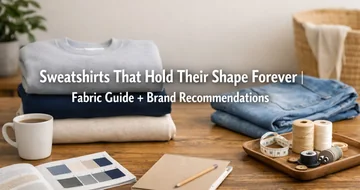 how to choose sweatshirts that won't lose shape