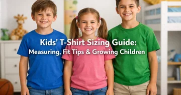 how to choose t-shirts that fit growing children