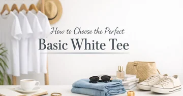 how to choose the perfect basic white tee