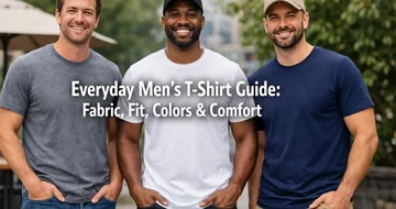 how to choose the perfect everyday t-shirt for men