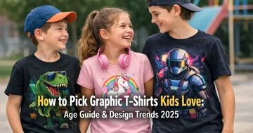 how to pick fun graphic t-shirts kids love