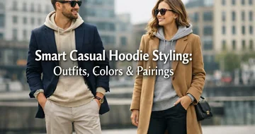 how to style a hoodie for smart casual outfits