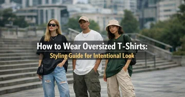how to wear oversized t-shirts without looking unkempt