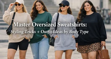 oversized sweatshirts: a complete styling guide