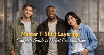 the complete guide to layering t-shirts