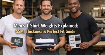 the complete guide to t-shirt weights and thickness