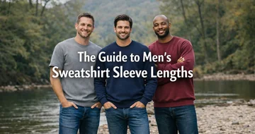 the guide to men's sweatshirt sleeve lengths