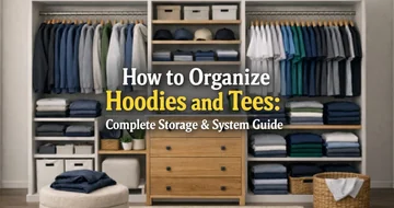 the ultimate guide to organizing your hoodie and tee collection