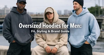 the ultimate guide to oversized hoodies for men