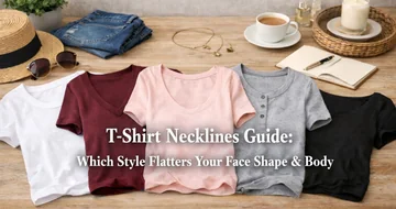 the ultimate guide to t-shirt necklines for women