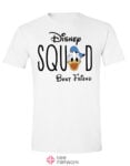 Custom Disney Squad Shirt, Disney Characters Squad Shirts