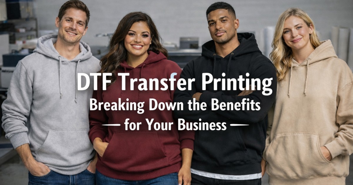 DTF Transfer Printing Breaking Down the Benefits for Your Business