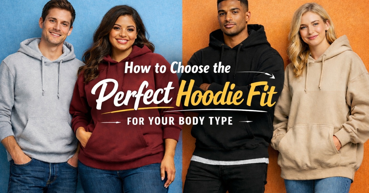How to Choose the Perfect Hoodie Fit for Your Body Type