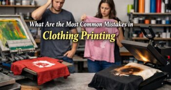 What Are the Most Common Mistakes in Clothing Printing